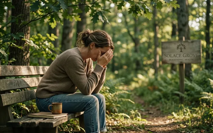 A peaceful resting place representing recovery from stress and burnout